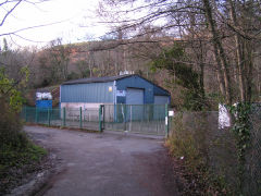 The site of Darren brickworks, December 2008