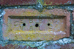 'Ebbw Vale', with 3 holes, from Ebbw Vale Brickworks
