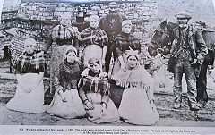 The original Beaufort Brickworks workers c1889, © Photo courtesy of Beaufort Hills Welfare Community Hall and others