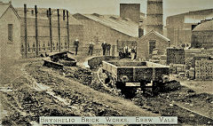 Brynhelig brickworks (or Willowtown), Ebbw Vale, © Ebbw Vale Archive Trust