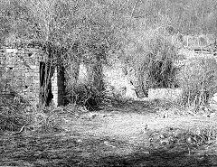 Risca Brickworks ruins, c1975, © Photo courtesy of Risca Museum