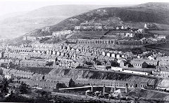 Tillery brickworks, Abertillery in c1938