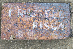 
'I (J) Russell Risca' from Waunfawr Brickworks