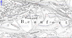 Brickworks at Beaufort,1901, ©Crown Copyright reserved
