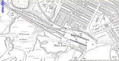 Ebbw Vale Brynhelig brickworks (or Willowtown), 1915, ©Crown Copyright reserved