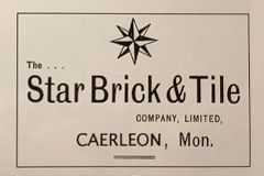 
'Star Brick & Tile Co' business card
