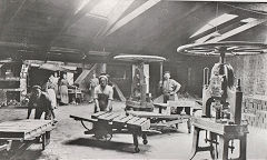 Tredegar brickworks, c1910 © Photo courtesy of Tredegar.Museum