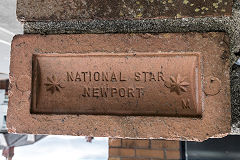 
'National Star Newport M' from Malpas brickworks, Newport