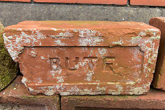 'Bute' on side 1, with 'Clayton & Co Patent' on side 2, from Llanishen Brickworks, Cardiff, © Photo courtesy of Mike Stokes