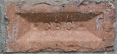 
'CBC' probably from Cardiff Brick Co's Maindy brickworks
