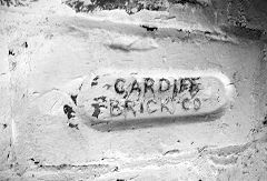 
'Cardiff Brick Co' from Maindy brickworks © Photo courtesy of Steve Davies