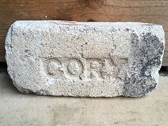 'Cory' from an unknown brickworks © Photo courtesy of Tatyana Martin