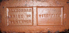 
'Glamorgan Brick Co Pentyrch Vitrified' from Pentyrch Brickworks