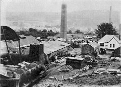 
Pentyrch Brickworks from the North