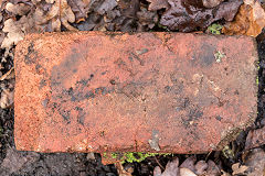 
'L N R' one of a number around the brickworks site, with reversed 'N'