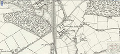 Llanishen Brickworks, 1875, © Crown Copyright reserved
