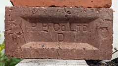 
'P B Co Ltd D' from Penarth Brick Co  © Photo courtesy of DanWillJam