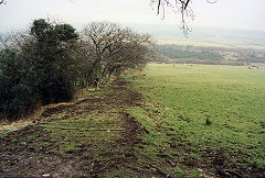 Bridgend Dinas brickworks incline, Aberkenfig, 1990, © Photo courtesy of Mike Stokes