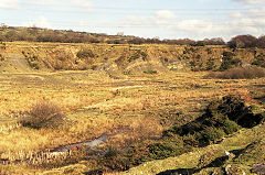 
Bryncethin Brickworks claypits, 1990, © Photo courtesy of Mike Stokes