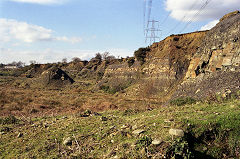 
Bryncethin Brickworks claypits, 1990, © Photo courtesy of Mike Stokes