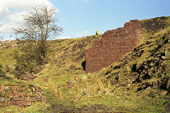 
Bryncethin Colliery behind the claypits, 1990, © Photo courtesy of Mike Stokes