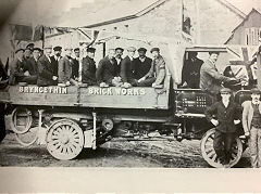 Bryncethin Brickworks lorry, c1920, © Photo courtesy of Roy Meredith