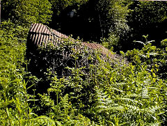 Cefn Cribbwr brickworks building, 2014, © Photo courtesy of Mike Stokes