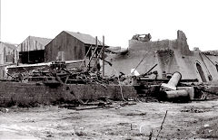 
Tondu Brickworks demolition, c1975, © Photo courtesy of Mike Stokes