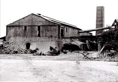 Tondu Brickworks demolition, c1975, © Photo courtesy of Mike Stokes