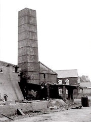 Tondu Brickworks demolition, c1975, © Photo courtesy of Mike Stokes