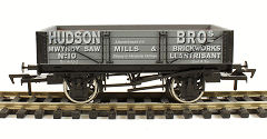 
Model 4 plank wagon from Hudson Bros, made by Dapol Ltd