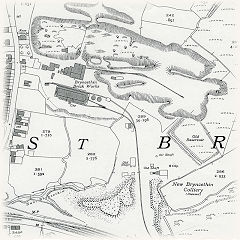 
Bryncethin Brickworks, 1942, © Crown Copyright reserved