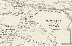 Tir Herbert Brickworks, Hirwaun, 1898 © Crown Copyright reserved