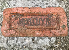 'Merthyr', probably from Thomastown Brickworks, © Photo courtesy of David Jones