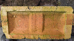 'Lantrisant' side 2 apparently with only 1 'L', from Pontyclun brickworks