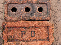 
'PD' from Aberaman Brickworks, © Photo courtesy of Steve Wells