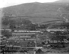 Cwmavon brickworks in 1920 after the tinplate works had been demolished, © Photo courtesy of Claire Adams
