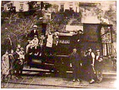 Killan Colliery and Brickworks loco 'Curlew' at work