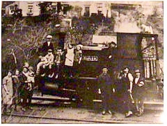 
Killan Colliery and Brickworks loco 'Curlew' at work