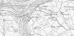 Argoed Brickworks, 1897 © Crown Copyright reserved