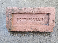
'Pontardulais', assumed from Bolgoed brickworks, &copy; Photo courtesy of Rhodri Griffiths