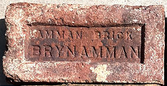 'Amman Brick Brynamman' from Amman Brickworks, Brynamman, © Photo courtesy of Richard Evans