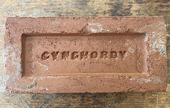 'Cynghordy' with a double inprint from Cynghordy Brickworks, © Photo courtesy of Gary Davies