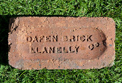 
'Dafen Brick Llanelly Co' from Dafen brickworks, Llanelly, Carmarthenshire © Photo courtesy of Frank Lawson