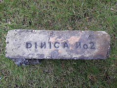 
'Dinica No 2' probably from one of the Kidwelly brickworks,  © Photo courtesy of Mark Cranston and Ian Suddaby