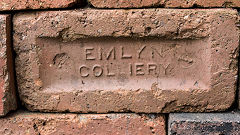 
'Emlyn Colliery', from Emlyn Brickworks, Pen-y-groes, Carmarthenshire  © Photo courtesy of Mike Stokes