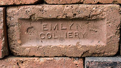 
'Emlyn Colliery', from Emlyn Brickworks, Pen-y-groes, Carmarthenshire  © Photo courtesy of Mike Stokes