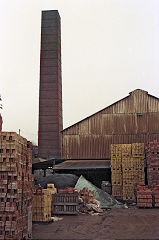Emlyn Brickworks, Pen-y-groes, Carmarthenshire, April 1995, © Photo courtesy of Mike Stokes