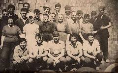 
Trimsaran Brickworkers, 1962, Steves mother is 2nd row, 3rd from left, © Photo courtesy of Stephen Williams