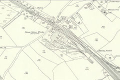 Kidwelly Brickworks, 1913, © Crown Copyright reserved